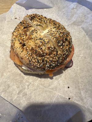 Classic Lox Bagel