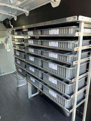 Hackney Shelving and Bins