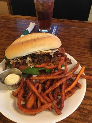 BLT with sweet tater fries