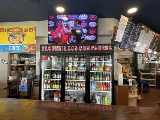 Beer and drinks - Taqueria Los Compadres, Rancho Cordova, CA - October 28, 2024.