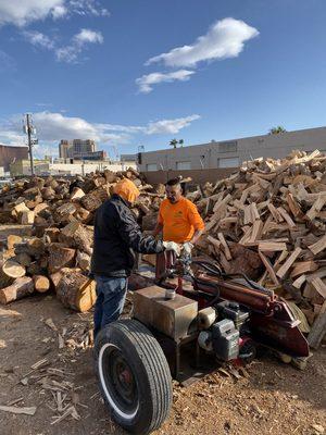 Splitting Logs