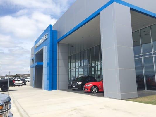 Exterior of dealership