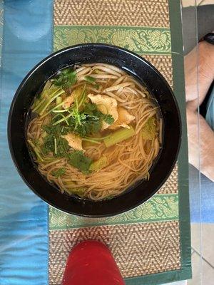 Pho with chicken