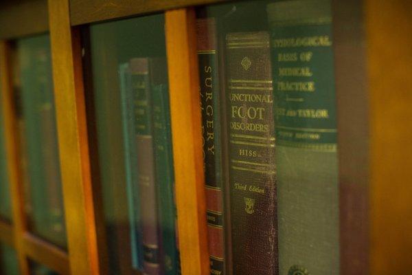 a sampling of our antique book collection.