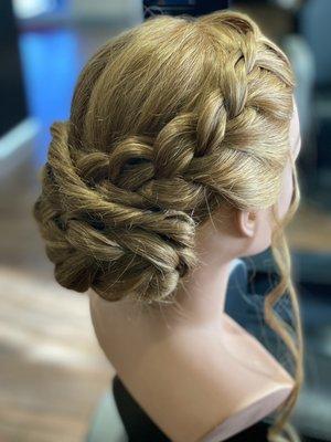 10 minute updo