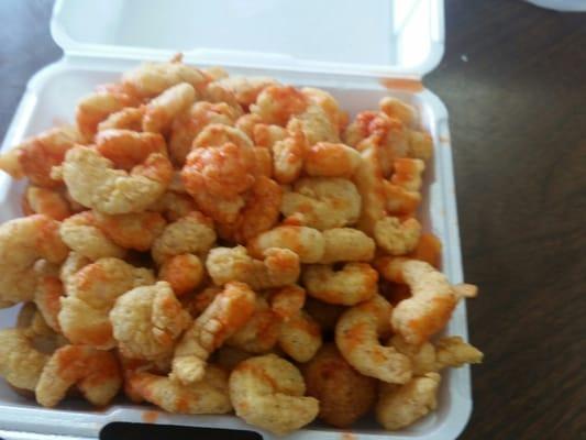 I love popcorn shrimp at this restaurant.  You're the greatest!