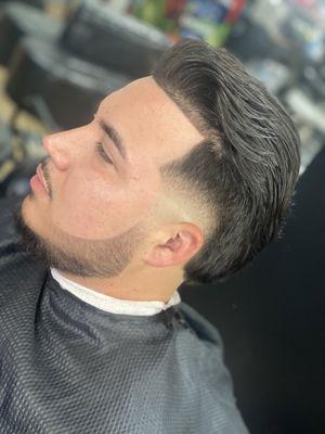 Adult Haircut Burst fade @Blessedby_juan