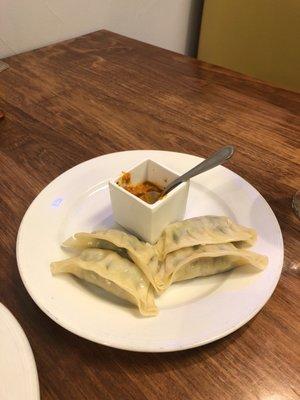 MoMo with Chutney  Also fantastic