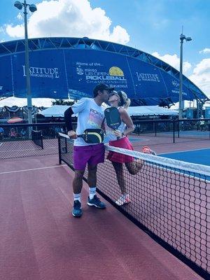 Dave DCon Conley & Smiley Riley Pickleball @ US OPEN CHAMPIONSHIPS