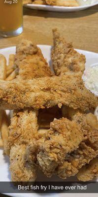 Amazing fish fry