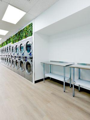 laundromat machines, payment kiosks, instructional signage, and more!