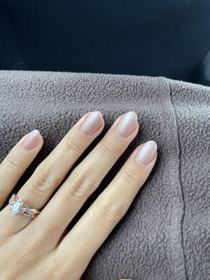 Hybrid gel manicure by Mimi