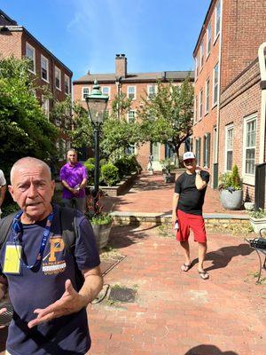 Bill- our guide on the best history tour I've experienced yet!