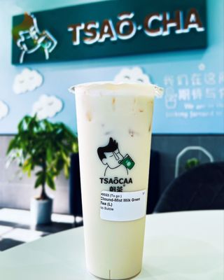 Cloud-Mist Milk Green Tea