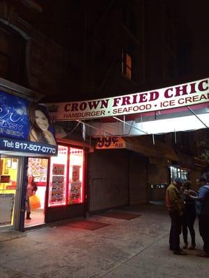 The crown on bway between 135th and 136th