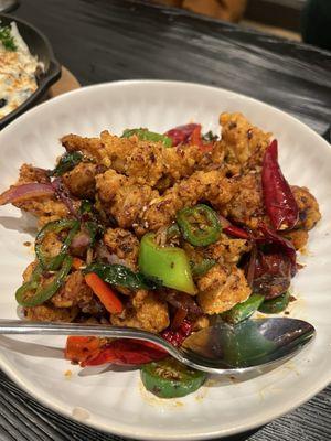 pepper chicken - delicious!!