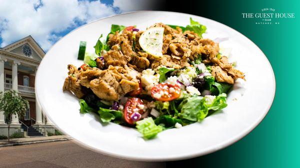 Chicken Shawarma Salad with Feta