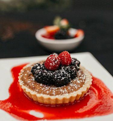 Mixed berry tartlet