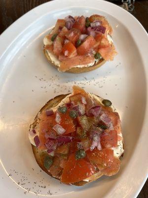 Lox Bagel (*GF)