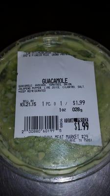 Best guac in the history of guacamole!