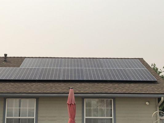 Solar panel cleaning