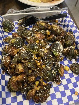 honey brussel sprouts