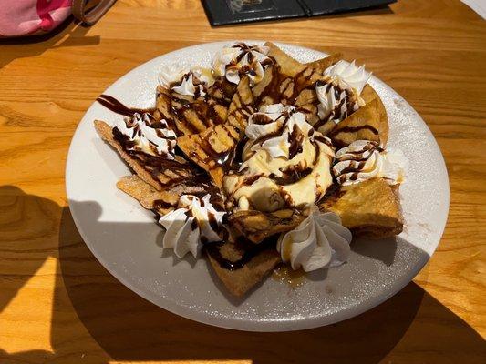 Chocolate Caramel Nachos - Oh my!