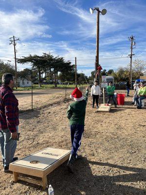 Corn hole