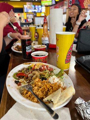 Fajita Taco Plate