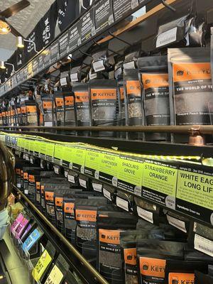 Large selection of tea for sale