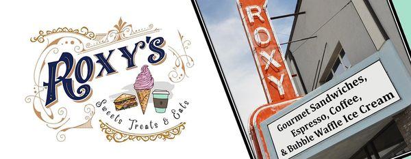 Roxy's Sweets, Treats & Eats-located inside the old Roxy theatre in St. Anthony, ID