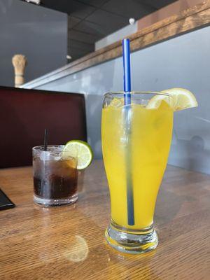 Jack & Pepsi and a Mango Lemonade @ Nagoya.