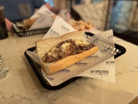 French Onion Cheese Steak**