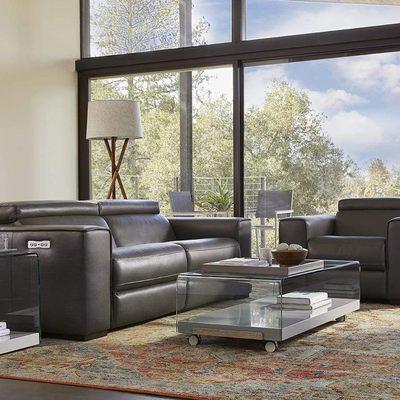 Lewen power reclining sofa and chair.