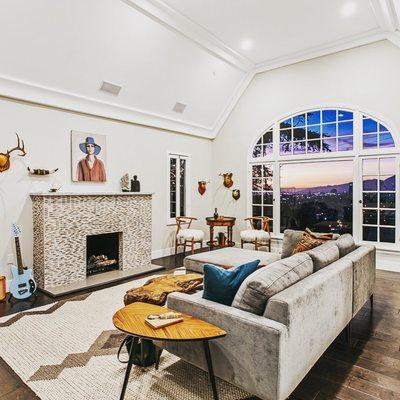 Living Room at Night