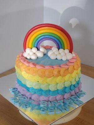 Rainbow cake