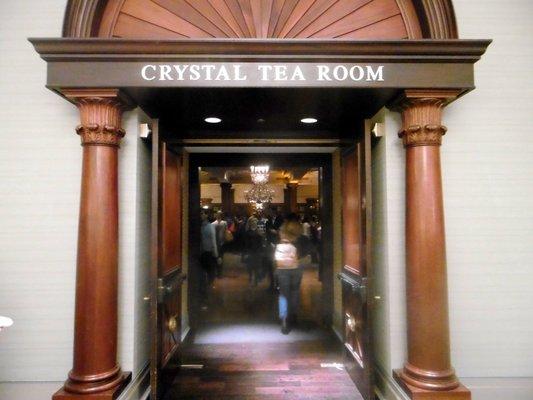 The great Crystal Tea Room