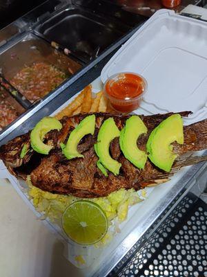 Mojarra frita