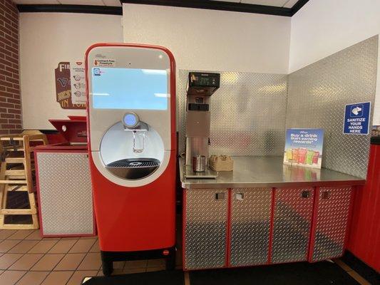 Soda station clean