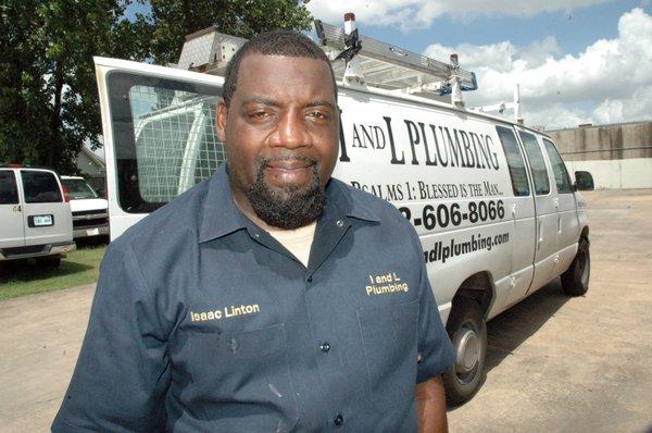 Issac Linton Master Plumber and owner