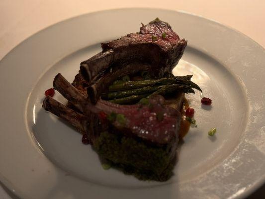 Rack of lamb