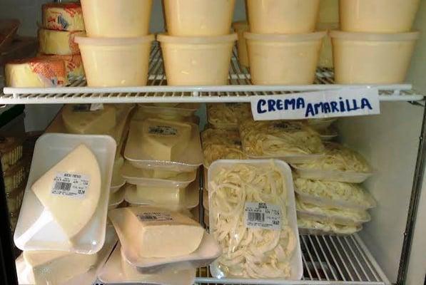 Nice dairy section...