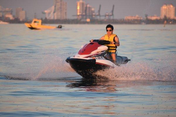 Top place to ride jet ski in miami beach