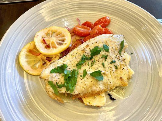 Greek Style Roasted Branzino