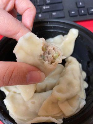 Steamed dumplings