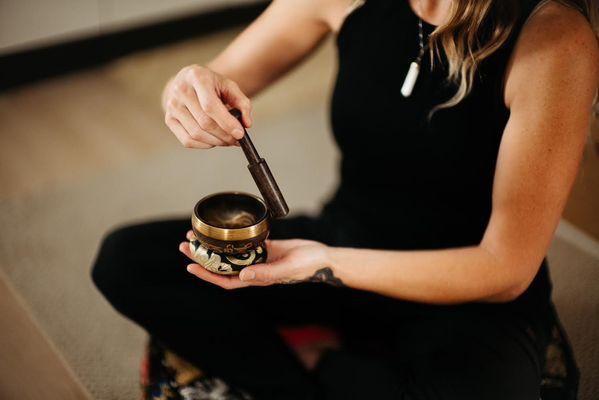 Sound healing incorporated into Reiki session.