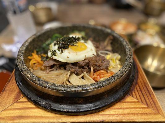 Beef Bulgogi Hot Stone Bowl