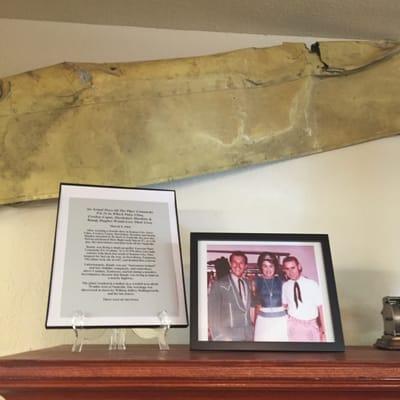 Part of Patsy Cline's ill-fated plane.