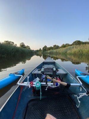 My current canoe setup.