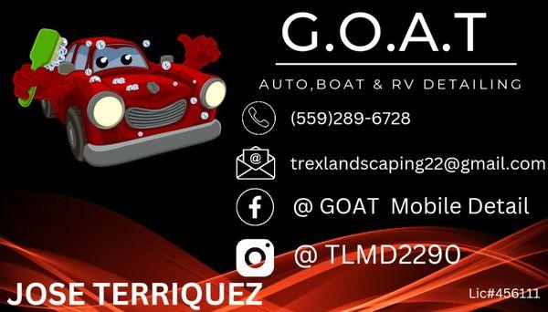 G.O.A.T Auto Boat & RV Detailing